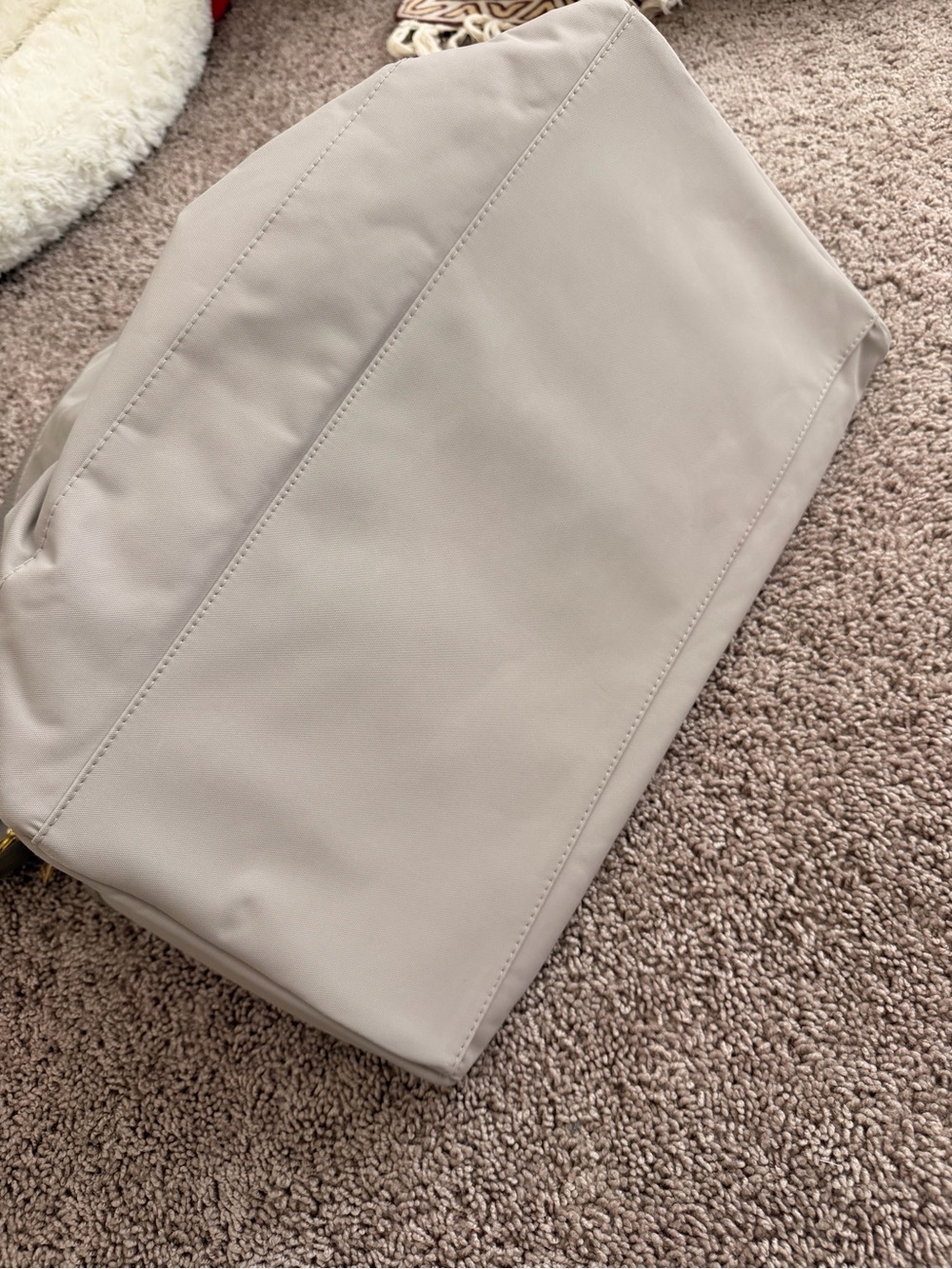 Large Gray travel bag | attaches to luggage bag | Carry on size - Picture 7 of 10